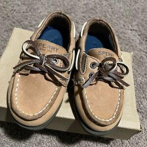 Sperry Kids Brown Boat Shoes